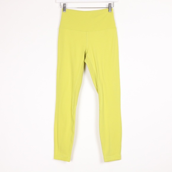 Lululemon Align High-Rise Pant Yellow Serpentine - Picture 2 of 8